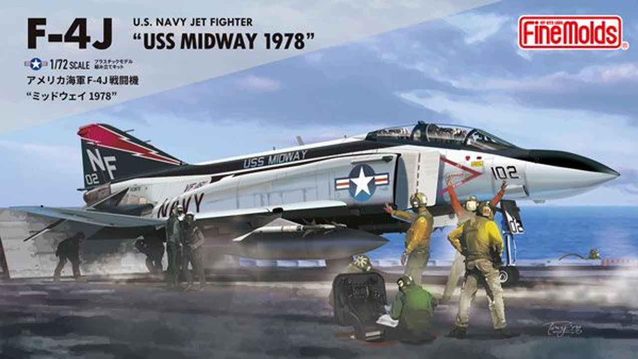 FineMolds 1/72 F-4J Phantom II USS Midway 1978 72743